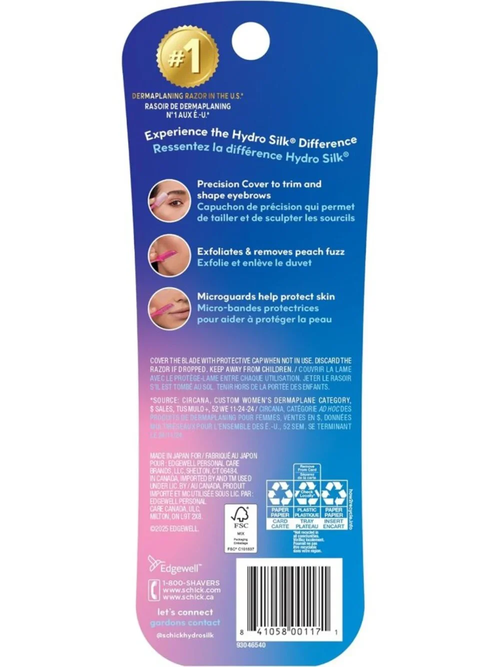 3-Pack Dermaplaning Tool for Women | Precision Face Razors & Peach Fuzz Remover